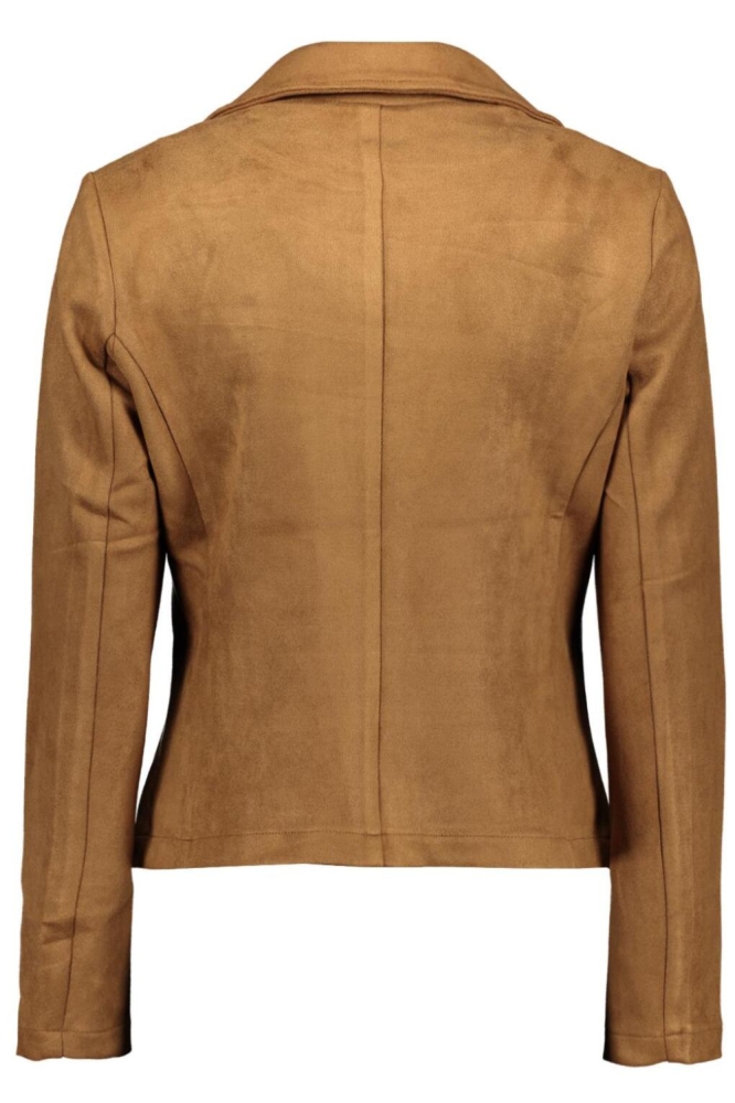 NED camel dames jas | Achteraanzicht