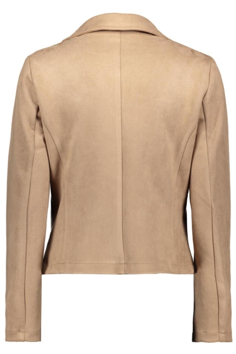 NED beige dames jas | Achteraanzicht