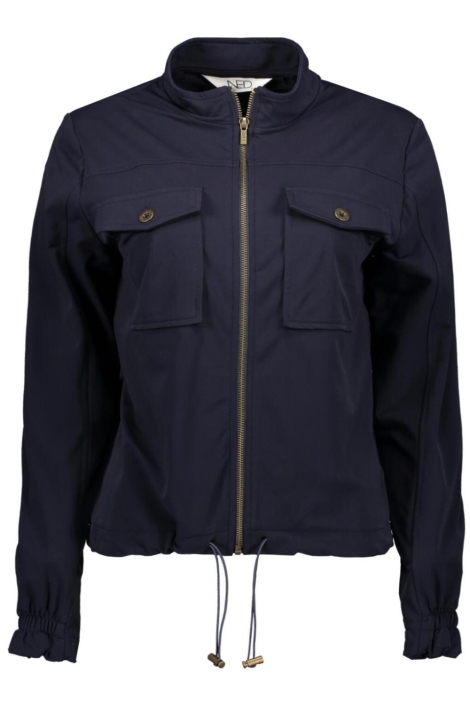 NED blauwe dames vest | Vooraanzicht