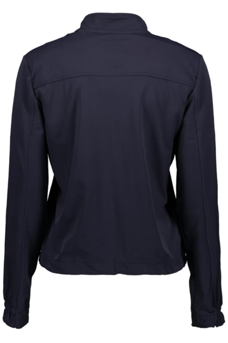 NED blauwe dames vest | Achteraanzicht