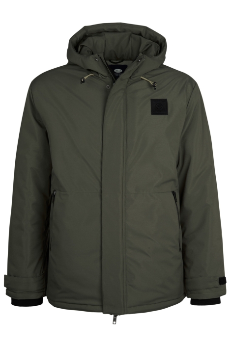 Petrol Industries groene heren jas | Vooraanzicht