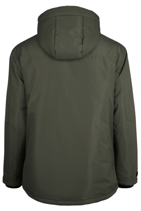 Petrol Industries groene heren jas | Achteraanzicht