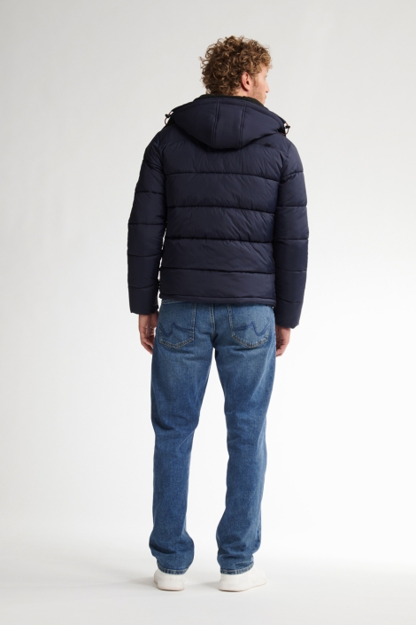 Petrol Industries blauwe heren jas | Model