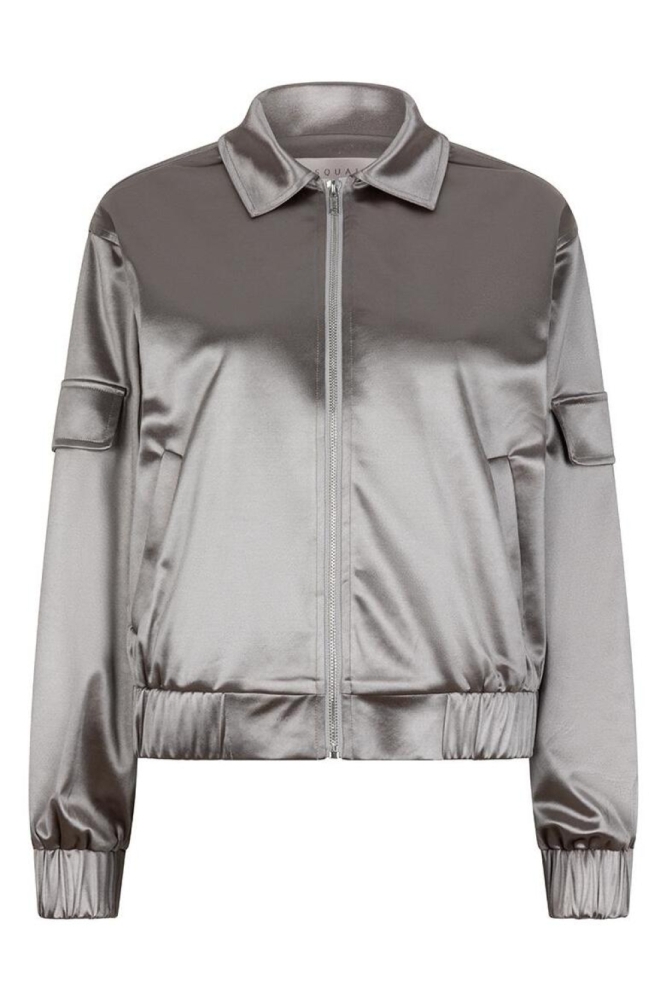 EsQualo zilveren dames vest | Vooraanzicht