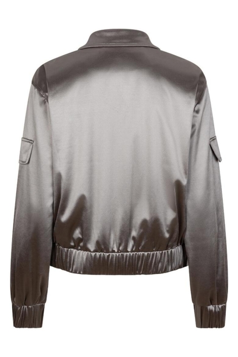 EsQualo zilveren dames vest | Achteraanzicht