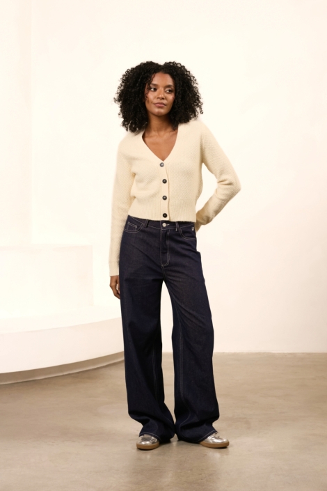 Lofty Manner beige dames vest | Model