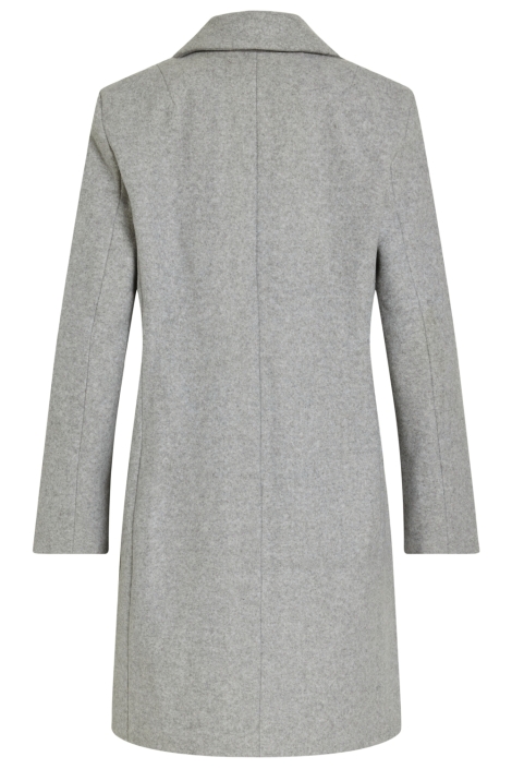 Vila grijze dames jas | Achteraanzicht