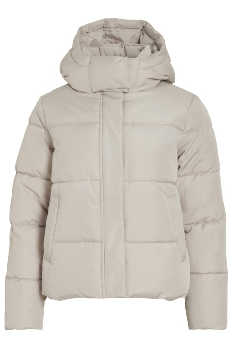 Vila grijze dames jas | Vooraanzicht