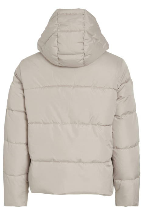 Vila grijze dames jas | Achteraanzicht