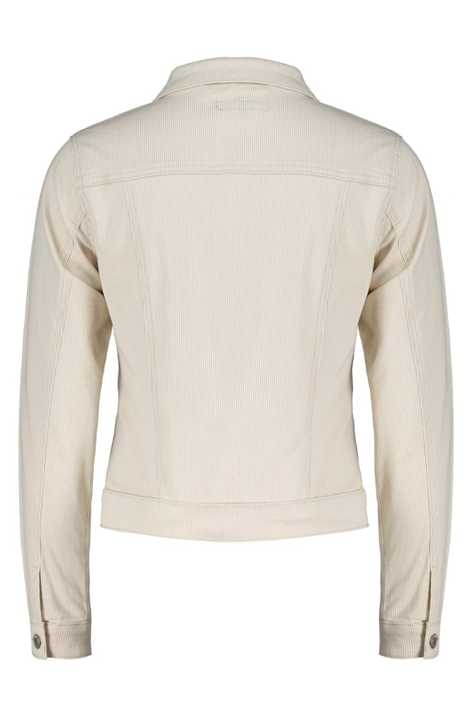 Red Button beige dames jas | Achteraanzicht