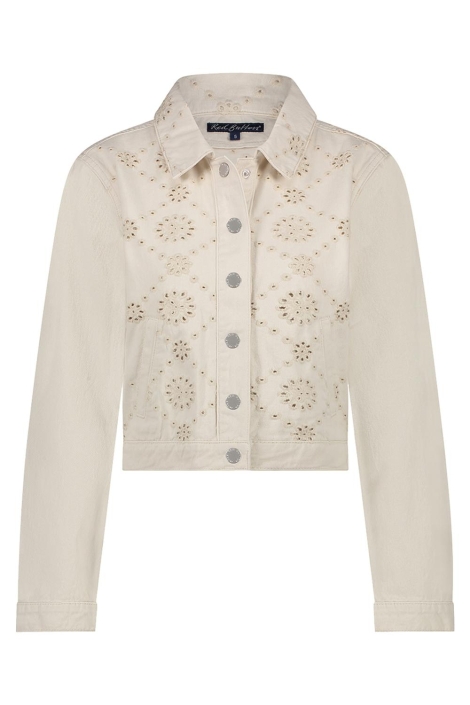 Red Button beige dames jas | Vooraanzicht