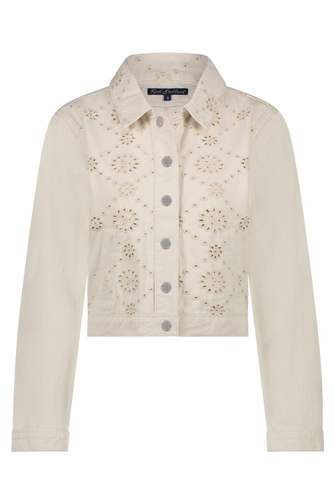 Red Button beige dames jas | Vooraanzicht