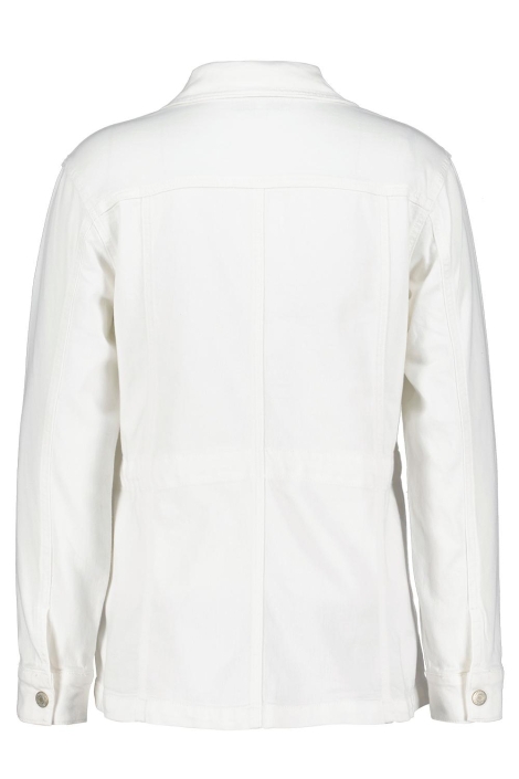 Red Button witte dames jas | Achteraanzicht