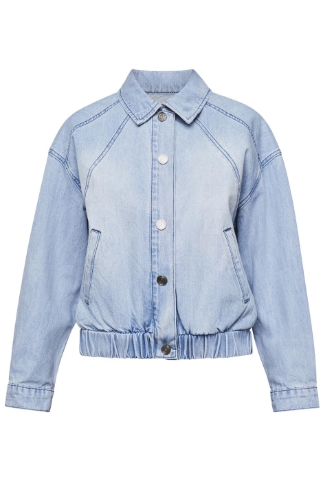 SisterS point blauwe dames jas | Vooraanzicht