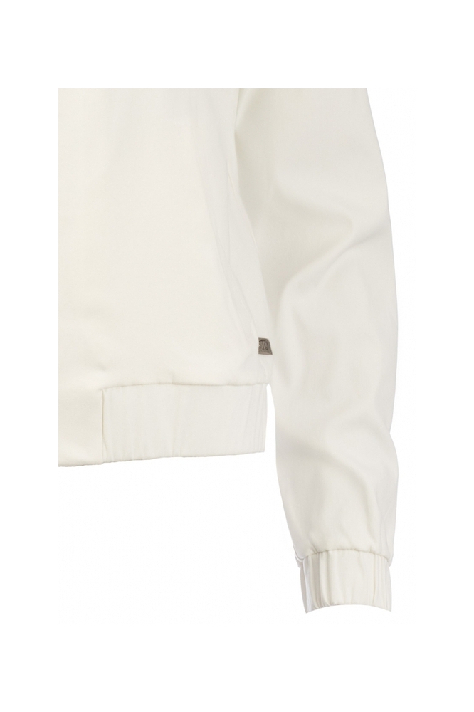 TQ Amsterdam witte dames jas | Close up