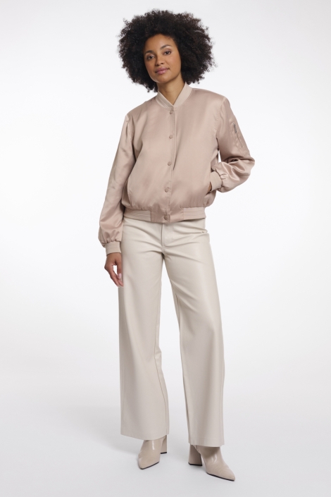 Rino & Pelle camel dames jas | Model