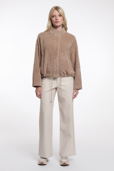 Rino & Pelle camel dames jas | Model