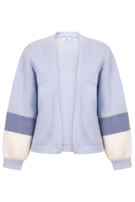 Zoso blauwe dames vest | Vooraanzicht