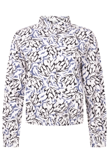 Zoso Blouse AMARA 254 0005-0008 offwhite-navy