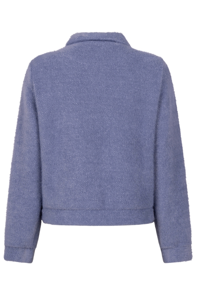 Zoso blauwe dames vest | Achteraanzicht