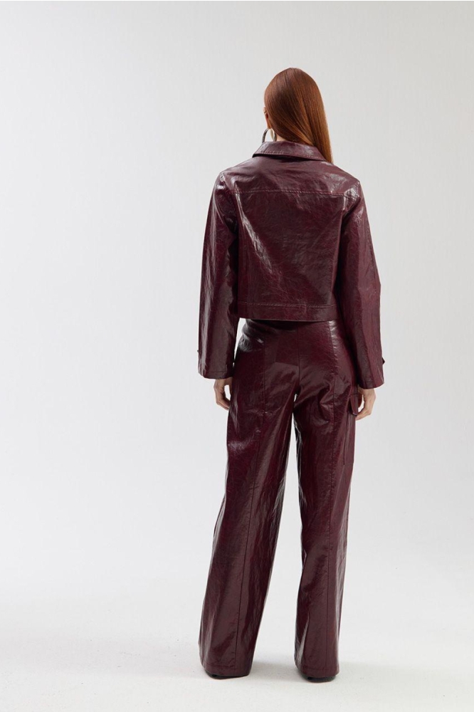 Harper & Yve bordeaux dames blazer | Model