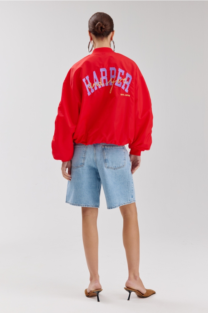 Harper & Yve rode dames jas | Model