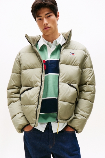 Tommy Jeans TJM VAIL PUFFER EXT DM0DM22040 M1L UTILITY SAGE