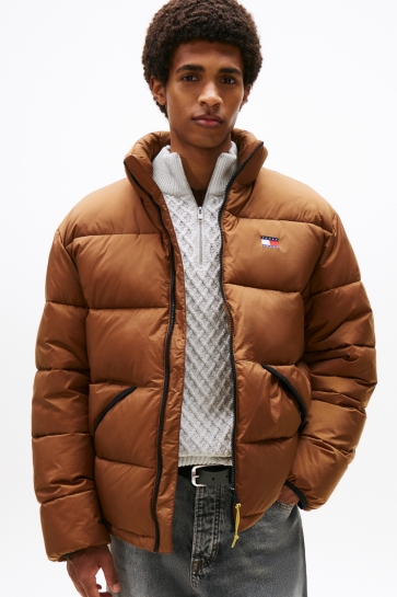 Tommy Jeans TJM VAIL PUFFER EXT DM0DM22040 GVP PECAN NUT