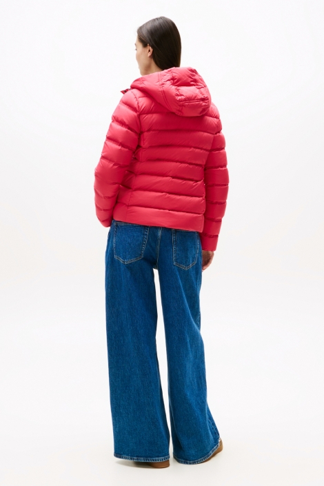 Tommy Jeans roze dames jas | Model