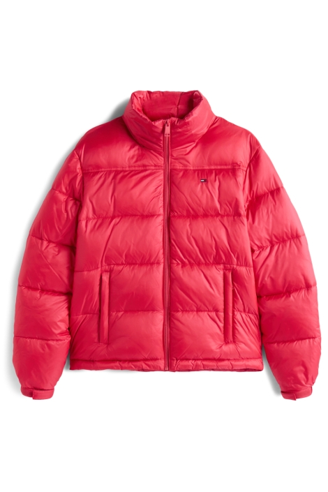 Tommy Jeans roze dames jas | Vooraanzicht