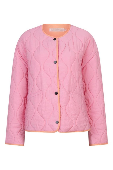 EsQualo roze dames jas | Vooraanzicht