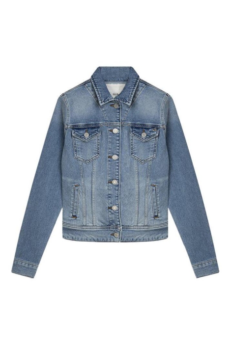 LTB blauwe dames jas | Vooraanzicht