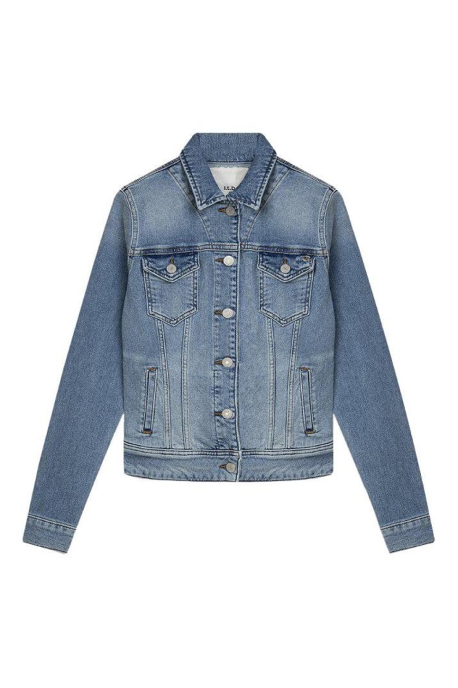 LTB blauwe dames jas | Vooraanzicht