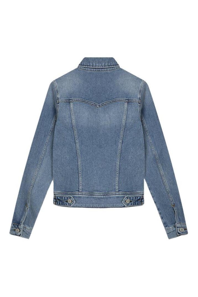 LTB blauwe dames jas | Achteraanzicht