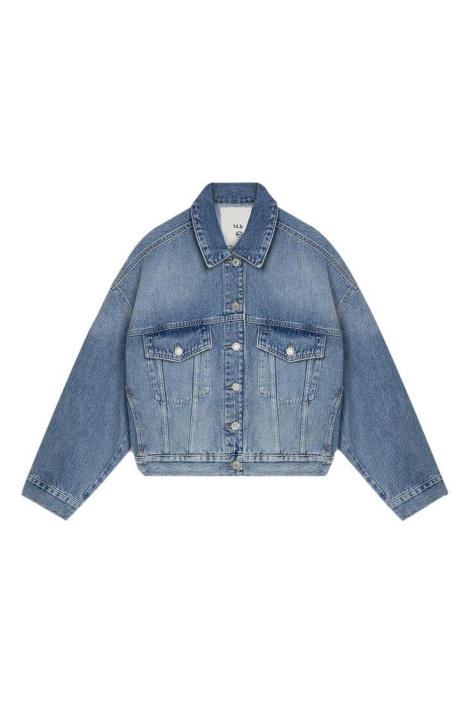 LTB blauwe dames jas | Vooraanzicht