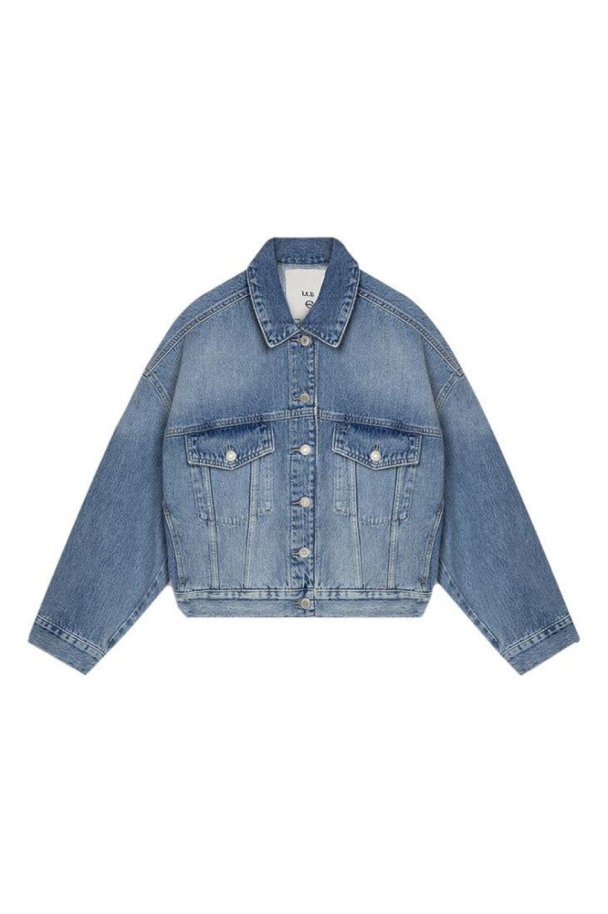 LTB blauwe dames jas | Vooraanzicht