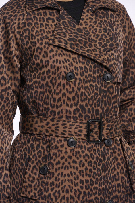 Rino & Pelle bruine dames jas | Kleurstaal