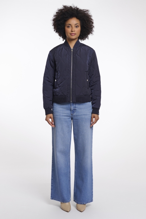 Rino & Pelle blauwe dames jas | Model