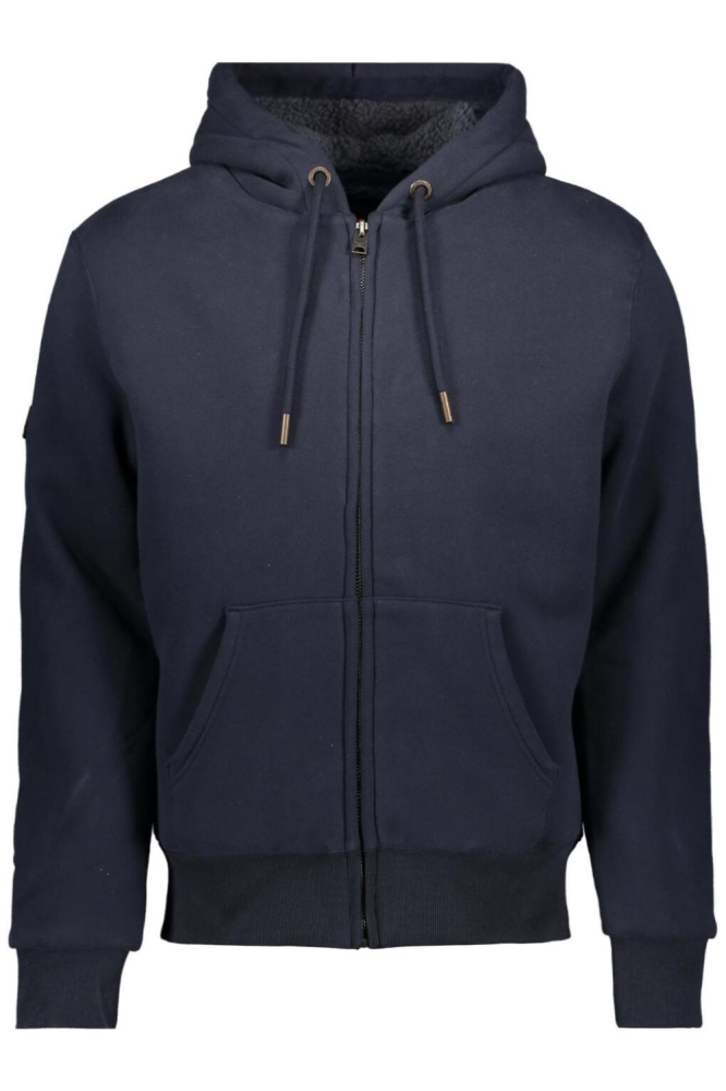 Superdry blauwe heren vest | Vooraanzicht