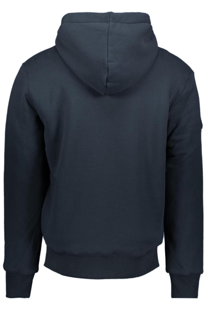 Superdry blauwe heren vest | Achteraanzicht