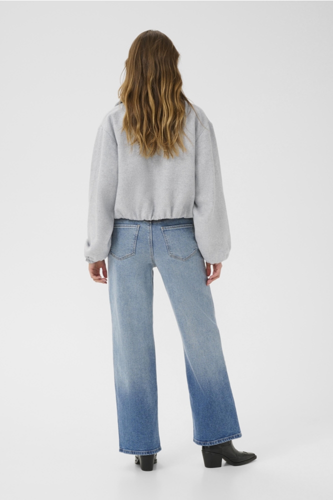 Kaffe grijze dames jas | Model