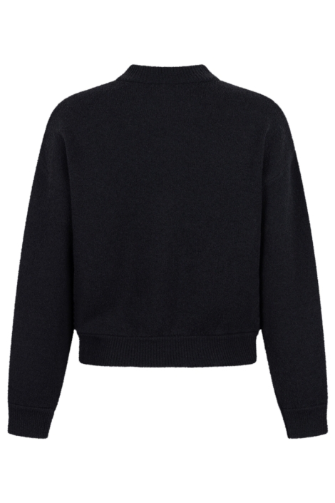 Zoso zwarte dames vest | Achteraanzicht