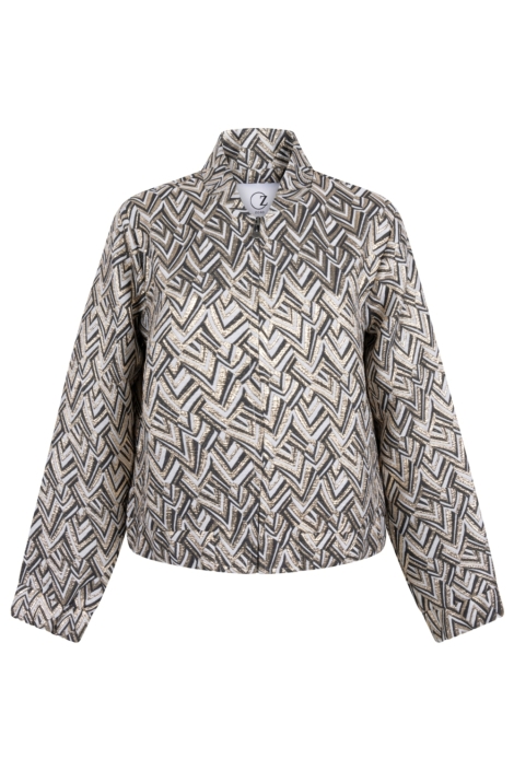 Zoso multi color dames blazer | Vooraanzicht