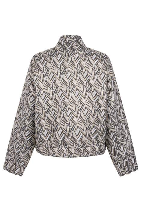 Zoso multi color dames jas | Achteraanzicht