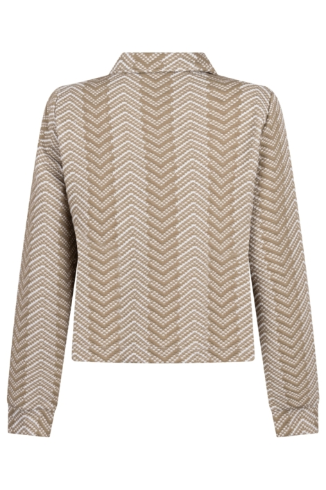 Zoso camel dames blazer | Achteraanzicht