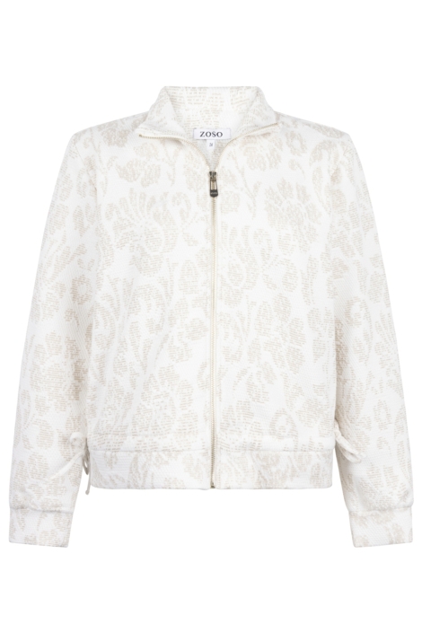 Zoso witte dames vest | Vooraanzicht