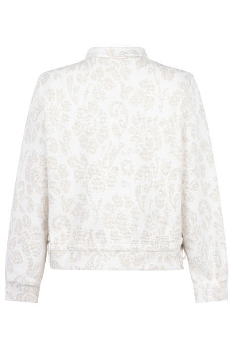 Zoso witte dames vest | Achteraanzicht