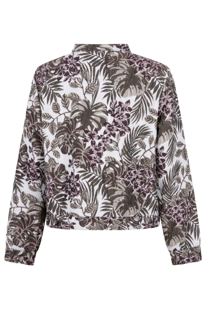 Zoso multi color dames jas | Achteraanzicht