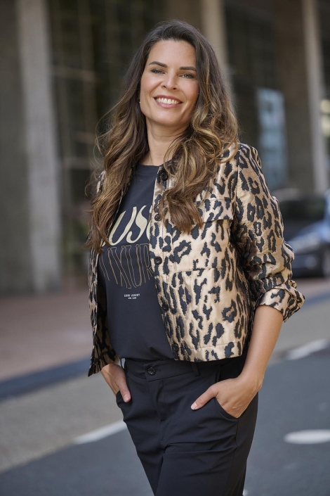 Zoso camel dames blazer | Sfeerbeeld, In situatie