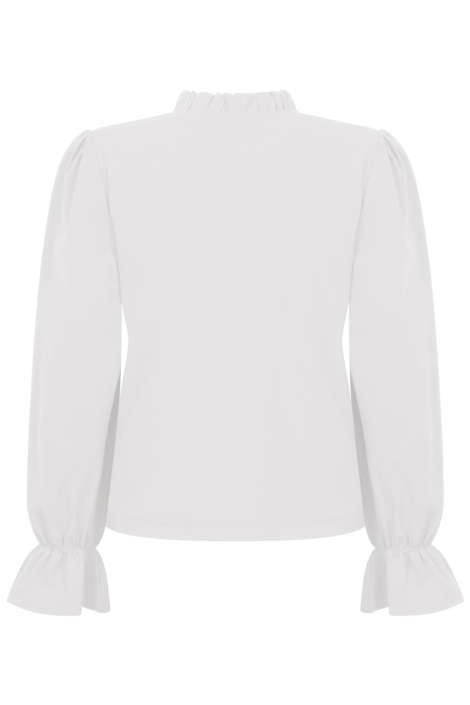 Zoso witte dames t-shirt | Achteraanzicht